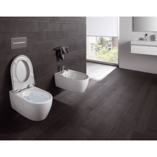 Унитаз подвесной безободковый Geberit ICON 574950000 без сиденья
